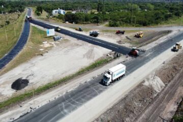 El intendente Rossi destaca que el nuevo ingreso a la ciudad está cada vez más cerca