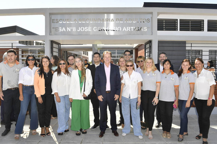 Bordet inauguró el último ciclo lectivo de su gestión