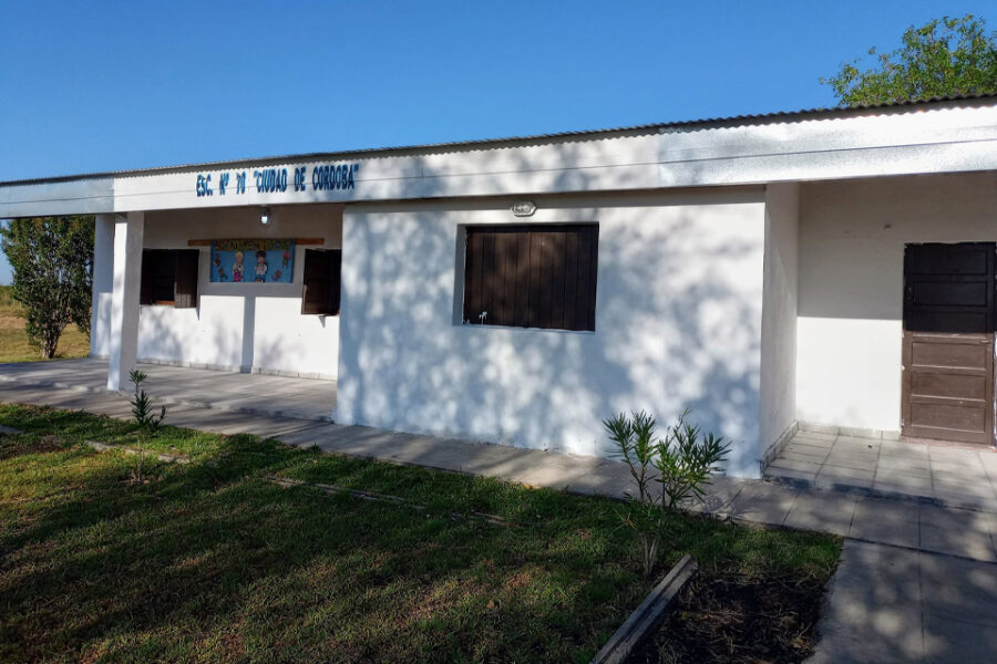 El Municipio colaboró con la escuela Nº 70