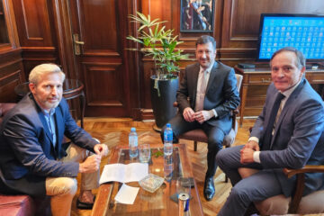 Kueider sin grieta con Frigerio por su proyecto para bajar la luz