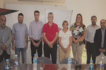 Kueider y Cresto se reunieron en Concordia con el CAER por la agenda de energía