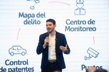 Gainza ahora contra la inseguridad