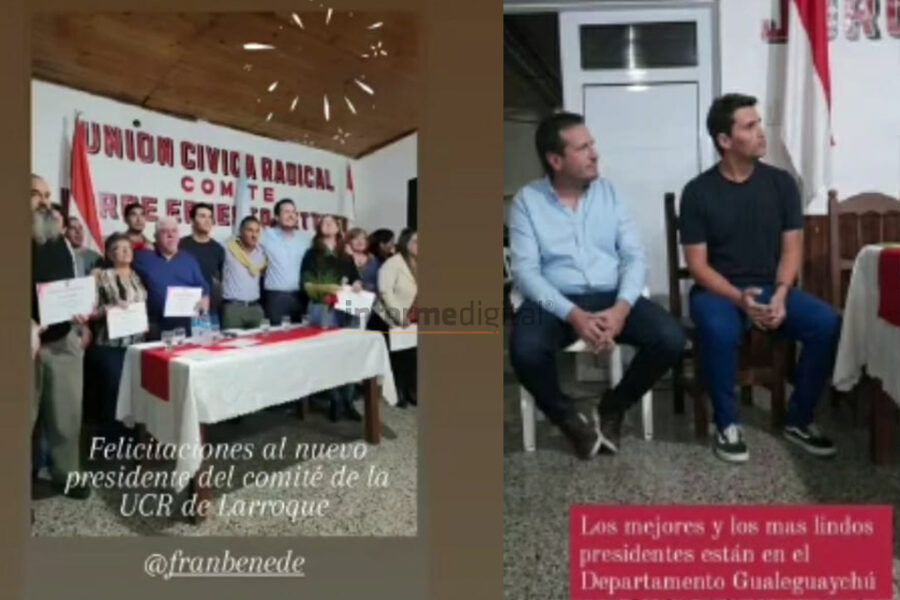 El hijo de Bedenetti preside el Comité de su pueblo