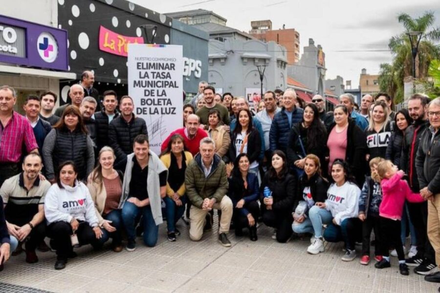 Gainza dice que no va a cobrar el impuesto municipal de la luz