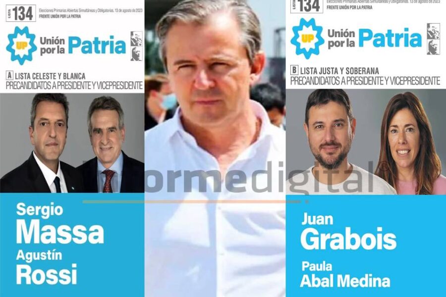 Bahl estará en la boleta de Grabois y de Massa