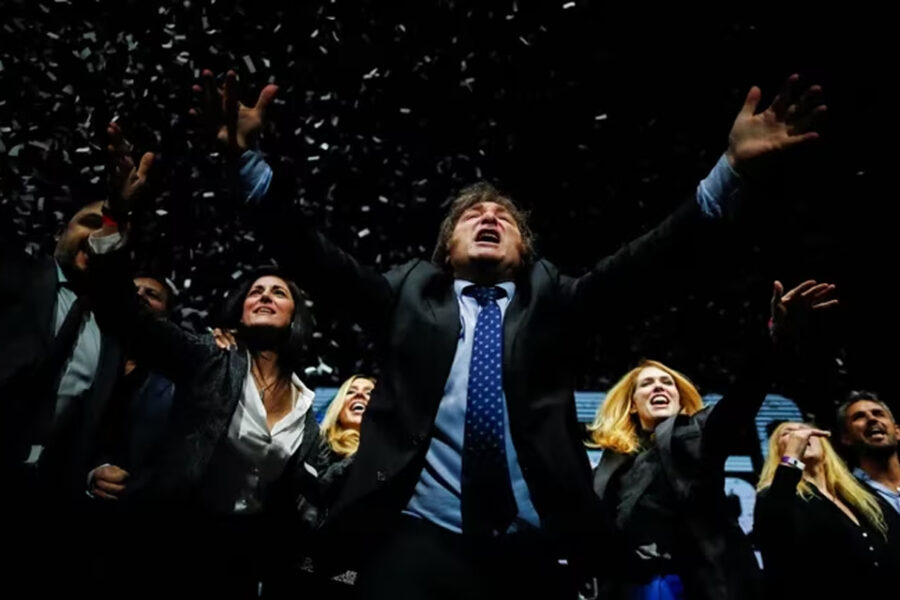 Milei ganador, Massa el segundo más votado y JxC la segunda fuerza