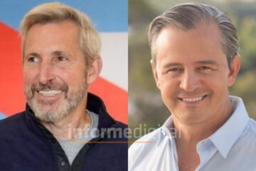 Frigerio y Bahl palmo a palmo como los más votados