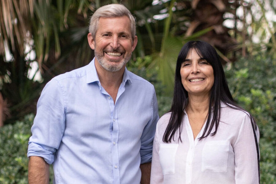 La vice de Frigerio también endurece el discurso