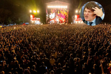 Desde Entre Ríos la banda del Indio Solari contra Milei