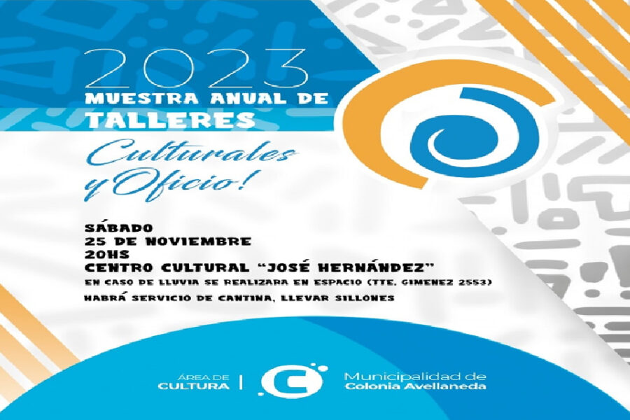 Muestra anual de Talleres Culturales y de Oficios