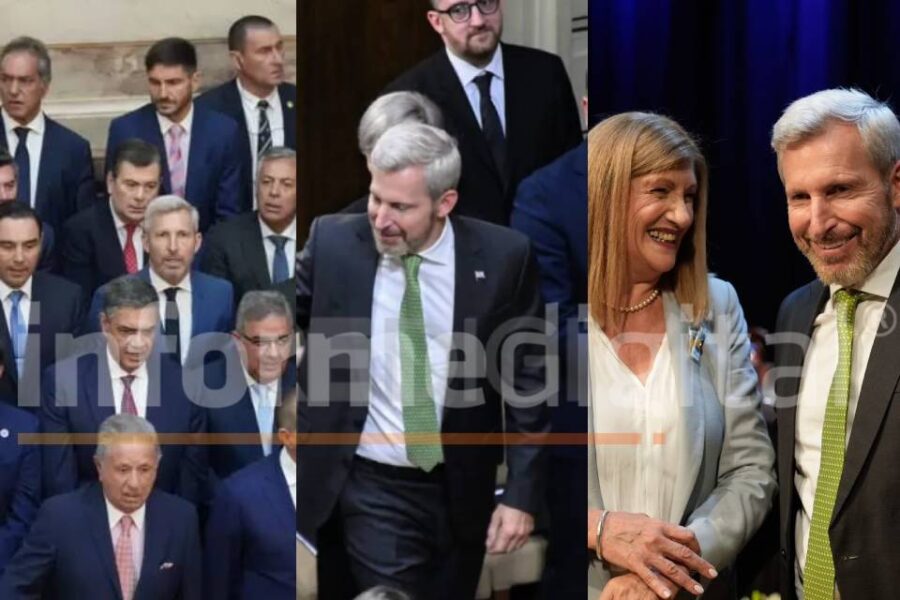 Frigerio con Milei, Pullaro y Romero en un solo día