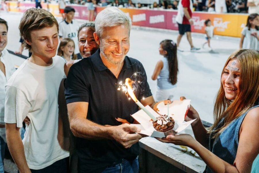 Los saludos a Frigerio por su cumpleaños