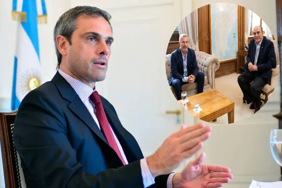 Michel ahora cruzó a Frigerio por respaldar la Ley Ómnibus