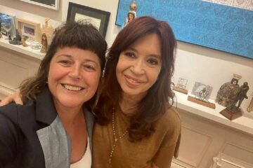 Diputada entrerriana se mostró con Cristina