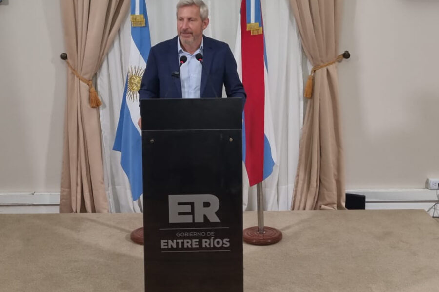 ¿Qué dijo Frigerio sobre las facultades delegadas?