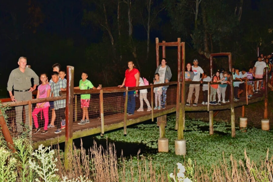 Exitosa tercera visita nocturna en la Reserva Municipal “La Chinita”