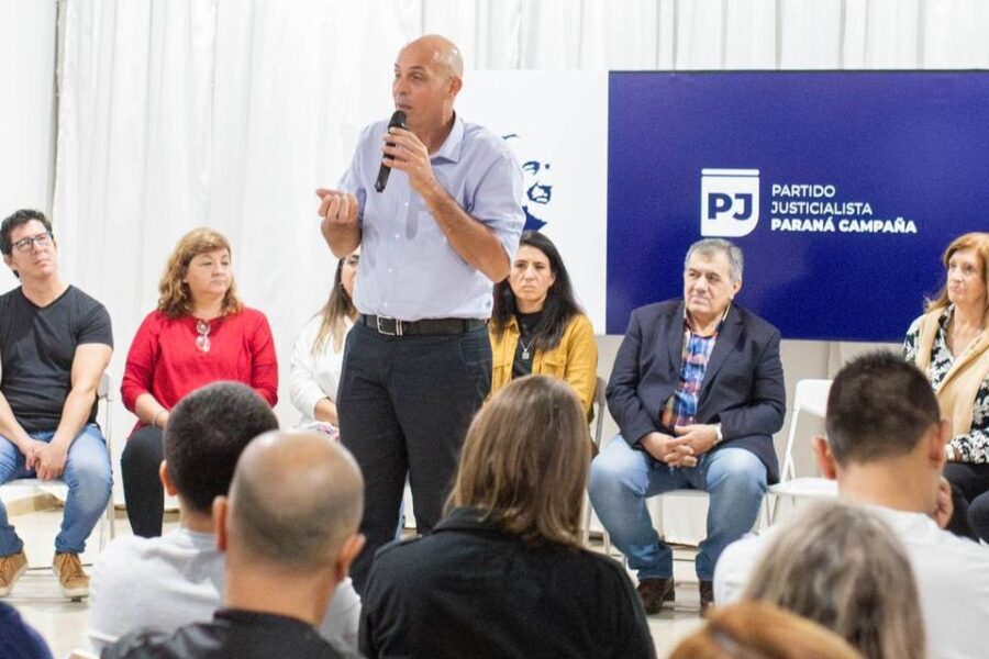 Respaldo a Weiss en Paraná Campaña