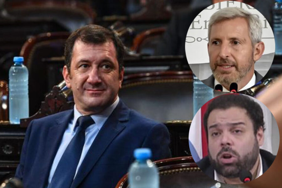 Mientras en el PJ quiere echarlo, Frigerio y Troncoso lo respaldan