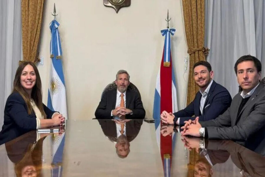 Desde Entre Ríos, Vidal mostró apoyo al gobierno nacional