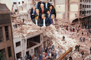 Frigerio con sus pares a 30 años del atentado a la AMIA