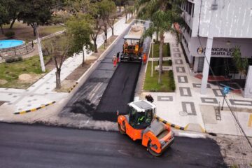 Avanzan trabajos de repavimentación