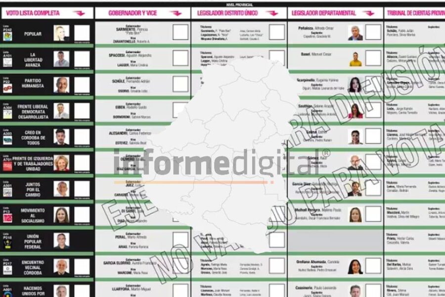 Boleta Única de Papel: ¿Cómo se votaría en Entre Ríos?