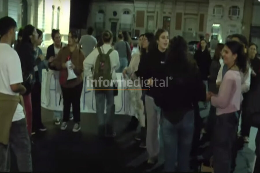 En lugar de carpa blanca paro y cacerolazo