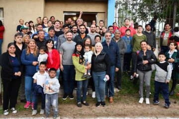 Azcué inauguró el sistema de cámaras de seguridad en el barrio Pancho Ramírez