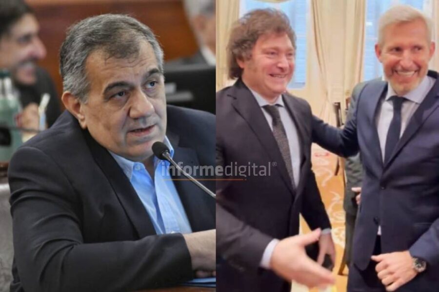 Cáceres le pide Frigerio que cuente lo que acordó con Milei