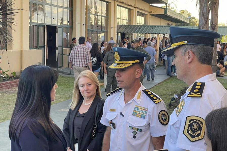 Villaguay fue sede del egreso de 308 nuevos agentes de policía