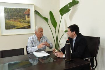 Lauritto promueve la circulación del tren como transporte dentro de la ciudad