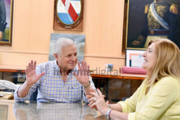 Romero y Lauritto con el mate y en sintonía