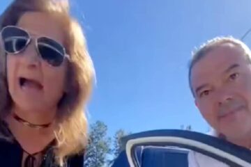 Video: Una pareja de turistas agredió a una vecina en el cruce que une a Entre Ríos con Uruguay