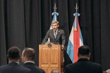 Frigerio en la misma línea que Milei