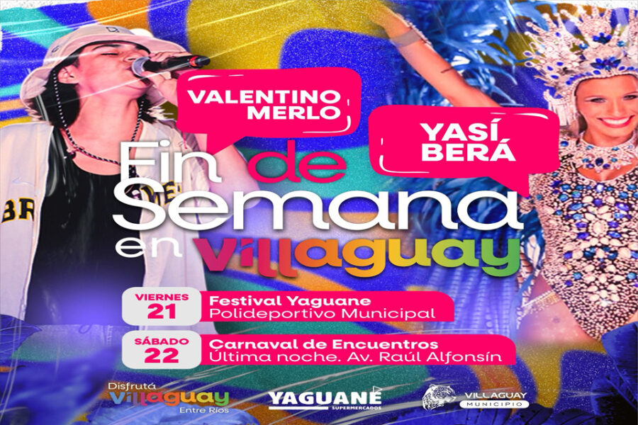 Dos grandes eventos para el fin de semana en Villaguay