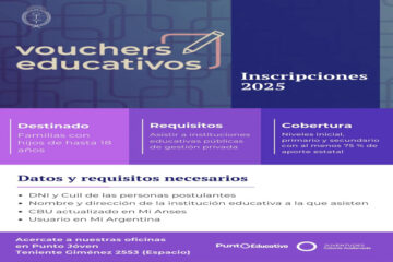 Inscripción para Vouchers Educativos